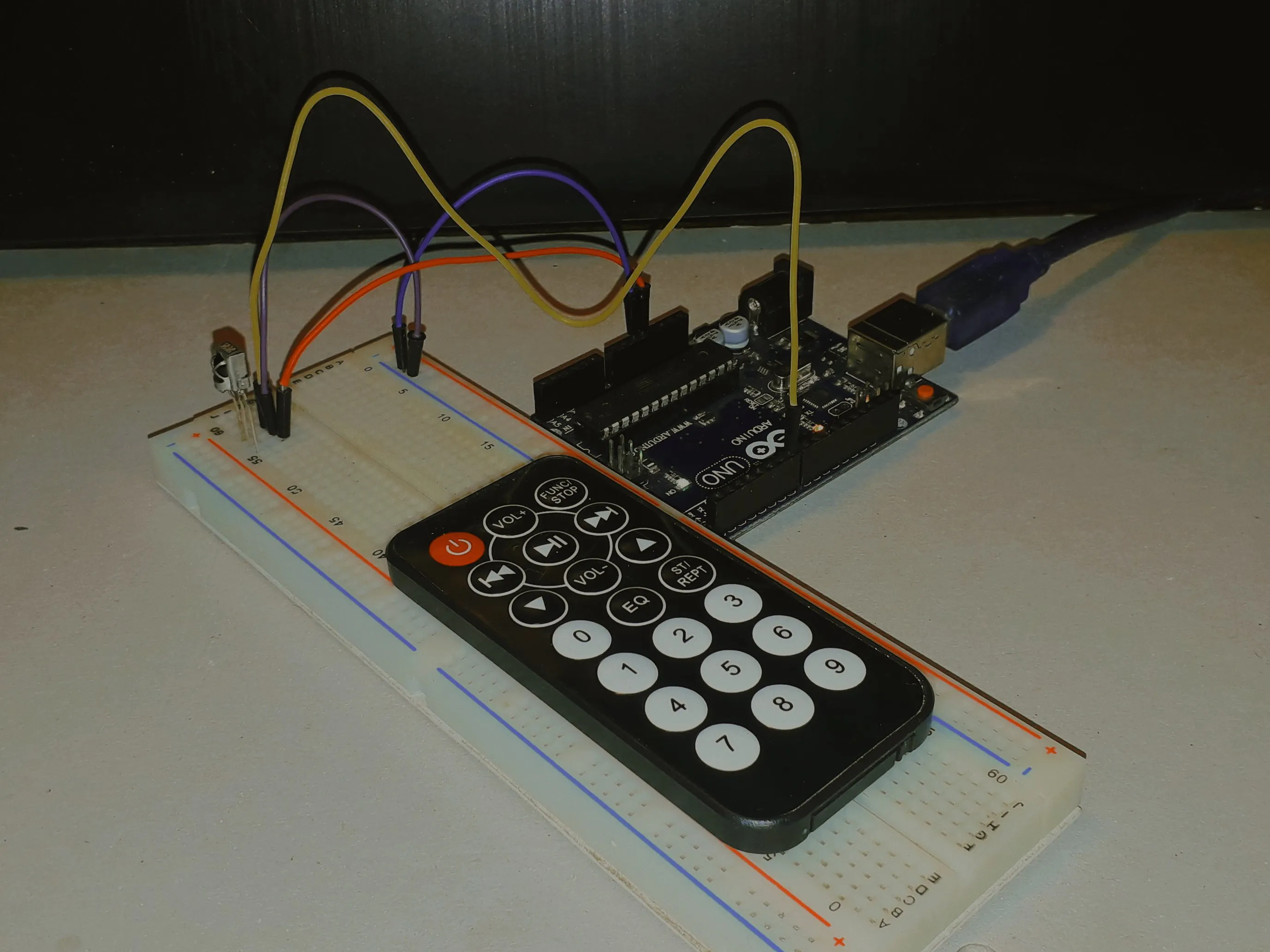 Using an IR Reciever and Remote - Hackster.io