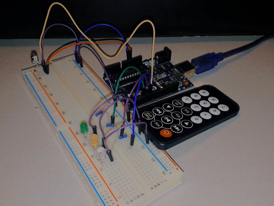 Using an IR Remote with LEDs