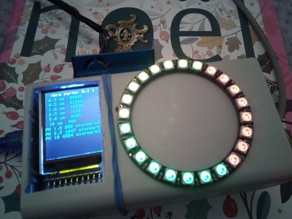 Particles Detector for Air Quality - Arduino Project Hub