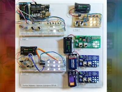 Arduino Prototype to Manufacturable PCB: An LED Multiplexer