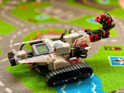 Lego Battle Alexa Voice Controlled Playground