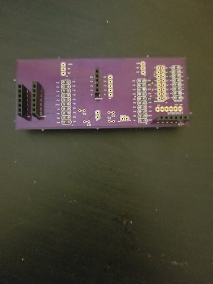 Figure 6: Fabricated PCB