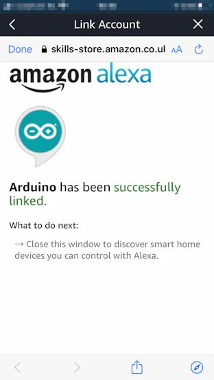 arduino iot cloud amazon alexa integration hackster io