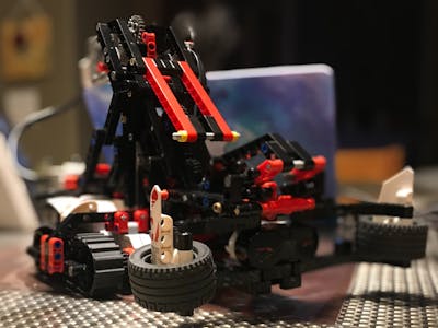 Alexa-Powered LEGO EV3 Autonomous Robotic Arm (GRASP3R)