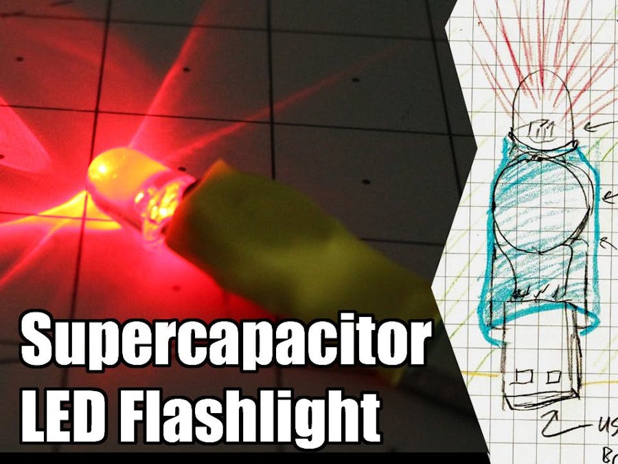 Supercapacitor USB Light
