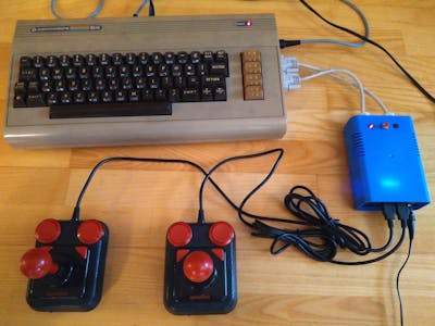 Connect USB Joystick to Commodore C64
