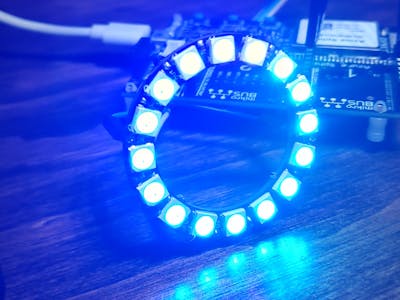 WS2812B Led Strip Driver for Azure Sphere