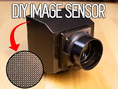 DIY Image Sensor (And Digital Camera!)