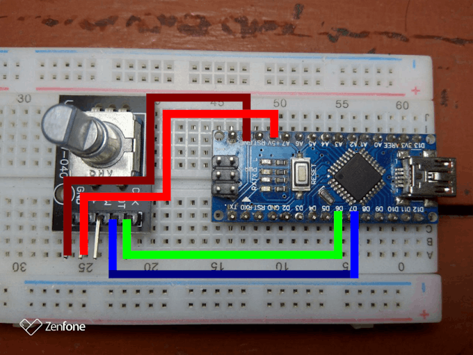Rotary Encoder Using Arduino Nano - Arduino Project Hub