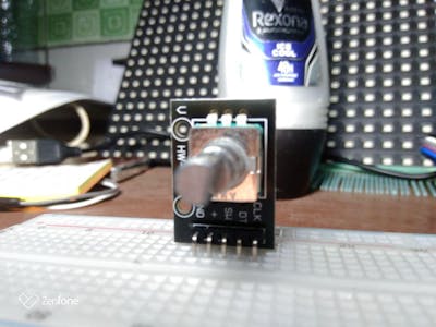 Rotary Encoder Using Arduino Nano