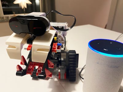 Alexa powered LEGO MINDSTORMS T-Rex