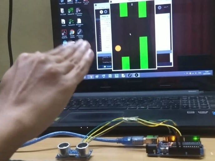Flappy Bird Using Arduino and Processing