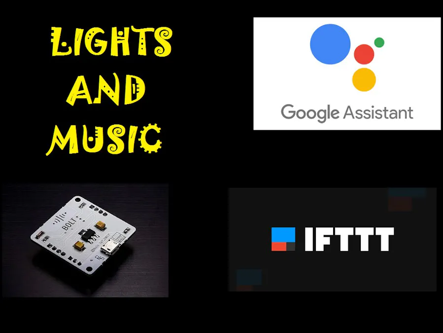Automation of Light and Sound within 20 minutes using BOLT!