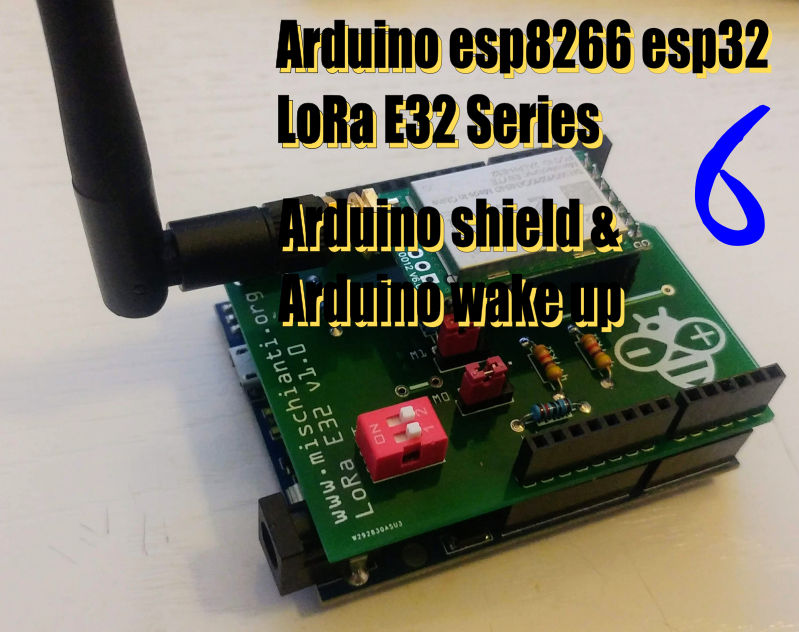 LoRa E32 Device Arduino Shield (8Km Support) - Arduino Project Hub