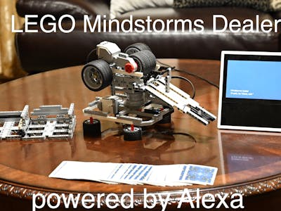 Mindstorms Card Dealer Powered By Alexa