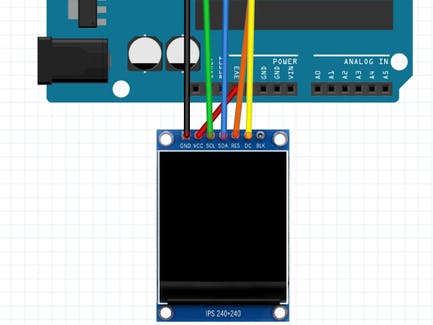 Project 020: Arduino 1.3" IPS TFT Display Project