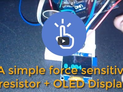 Force Sensing Resistor (FSR) Arduino Simple Tutorial
