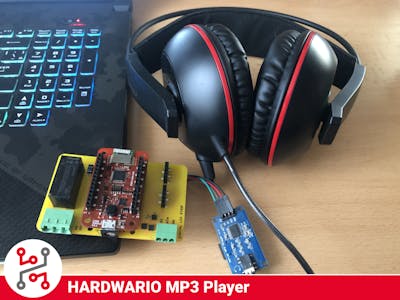 Smart Wireless HARDWARIO IoT Kit MP3 Player