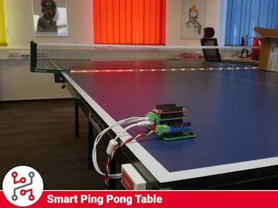 HARDWARIO Ping Pong Table