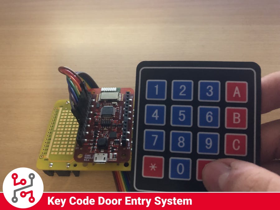 Key Code Door Entry System with HARDWARIO IoT Kit