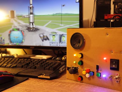 A Simple Kerbal Space Program Arduino Leonardo Controller