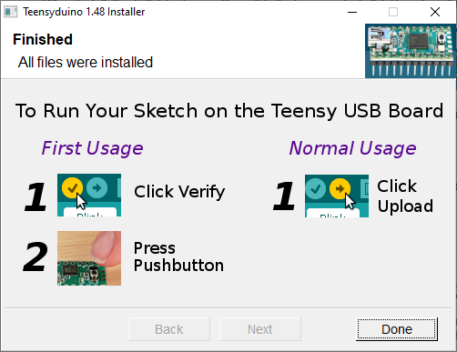 arduino teensy driver windows 7 x64