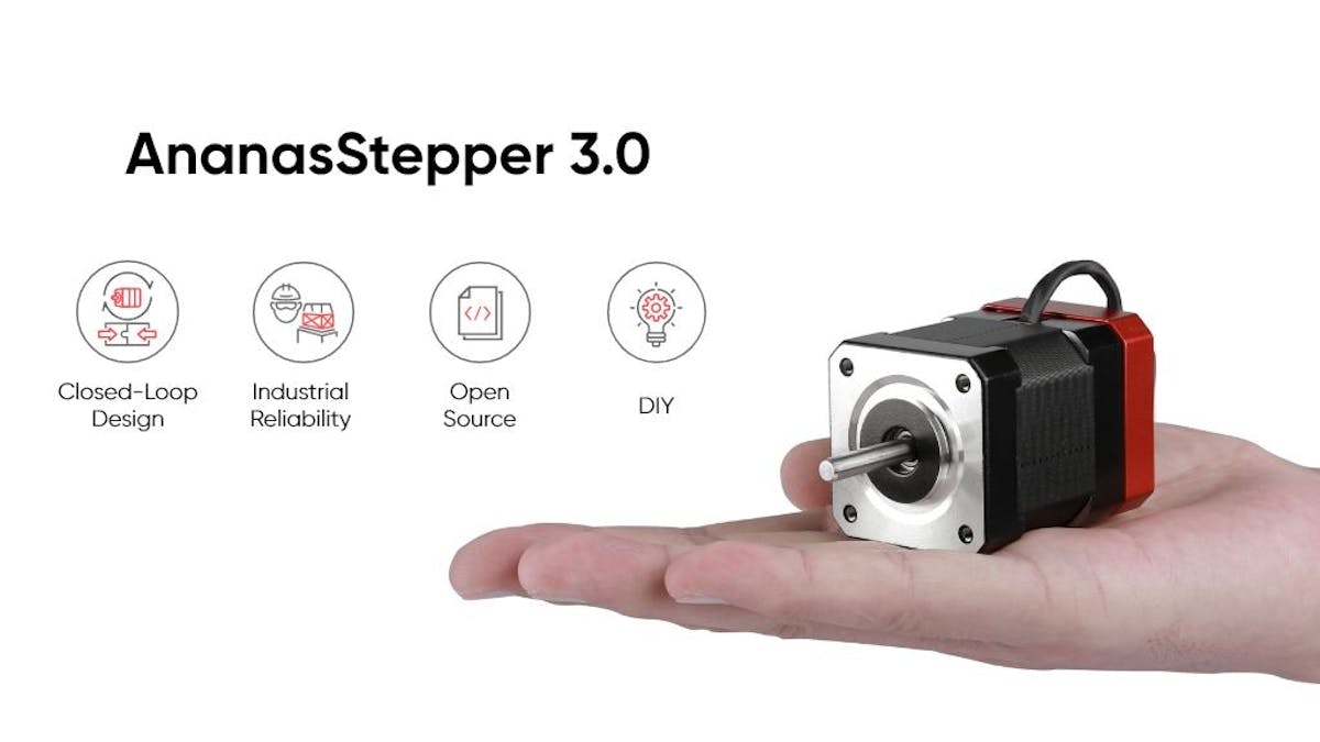 AnanasStepper 3.0 Promises Precise 3D Prints with Closed Loop