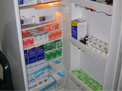 Pharmaceutical temperature maintenance