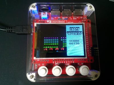 DSO138mini(DIY OscilloScope Kit) Game Console