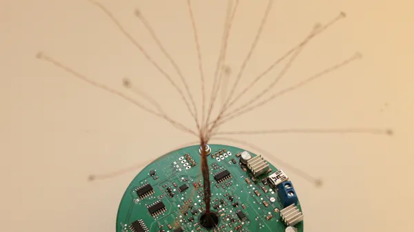 An LED Tree That Can Be Blown Out Like a Dandelion - Hackster.io