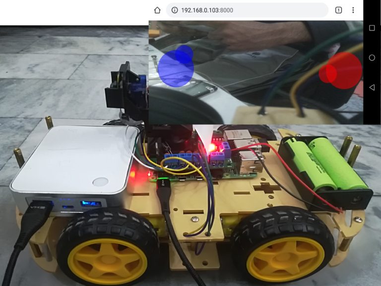 Wireless Video Surveillance Robot using 