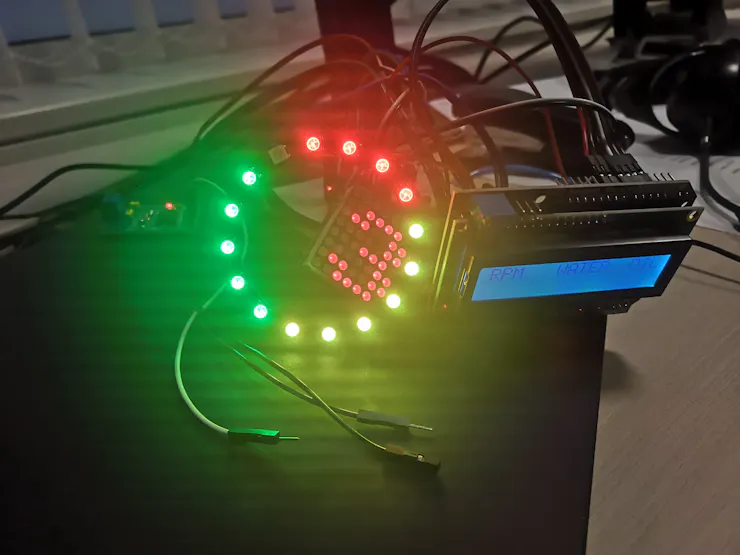 Work in progress - lights ON