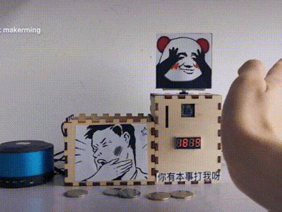 Face Hitting Machine With Sound Effect - Based on Arduino