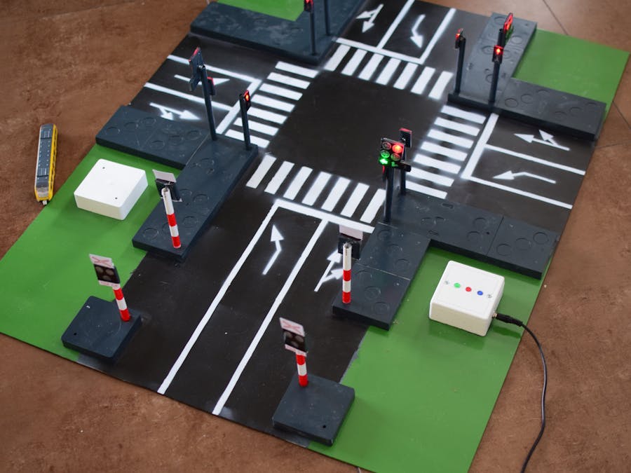 Intersection With Traffic Lights Arduino Project Hub 4488