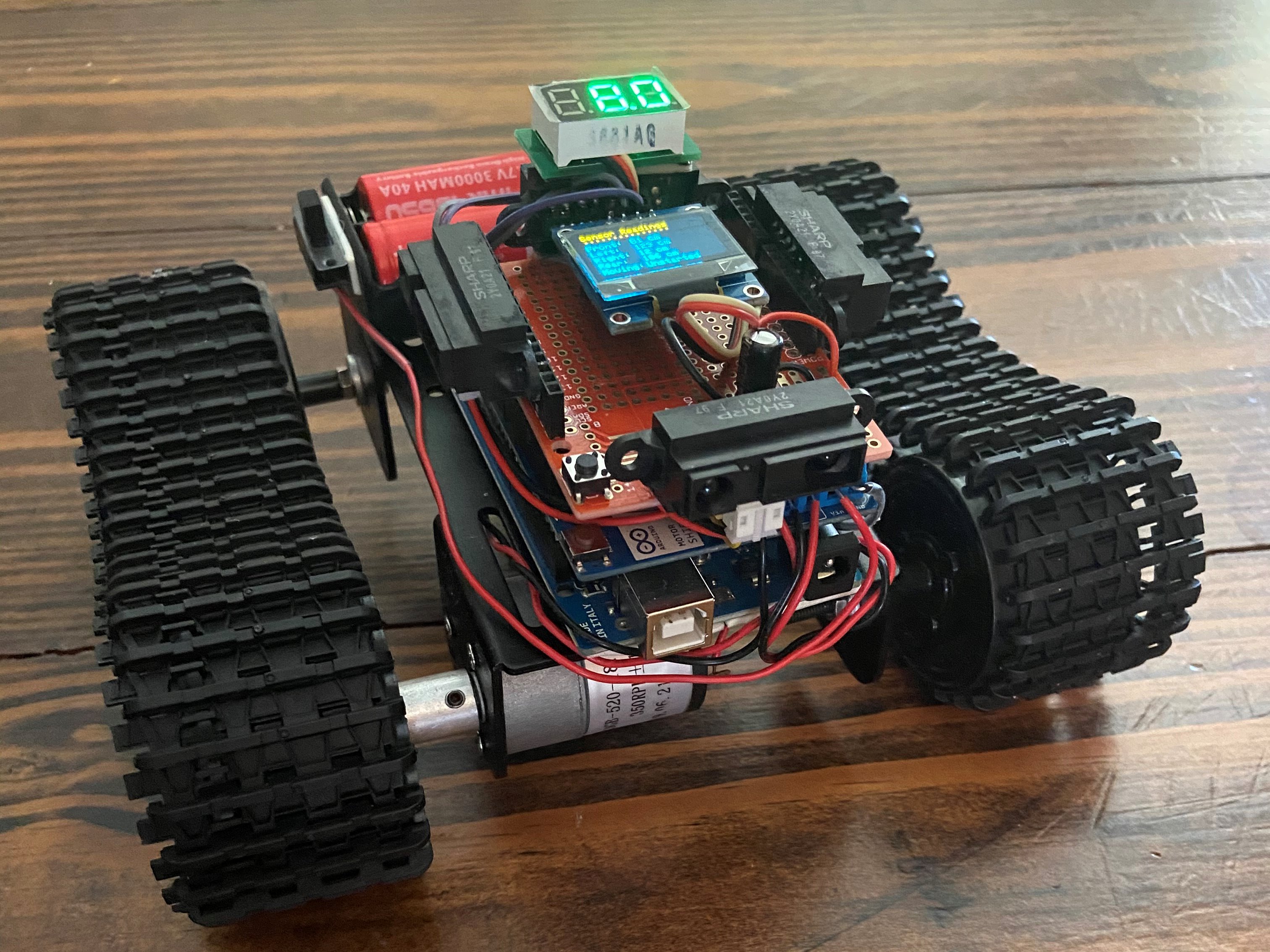arduino autonomous robot code