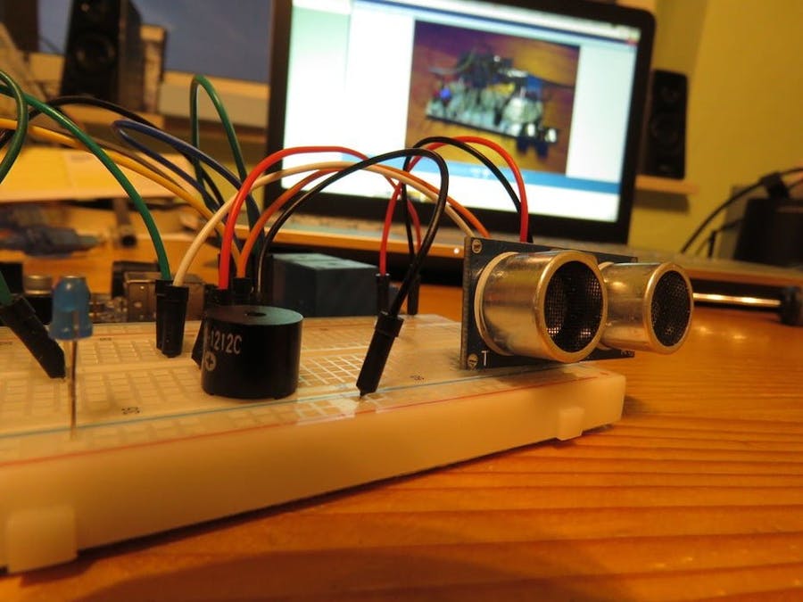 Arduino Alarm with Ultrasonic Sensor
