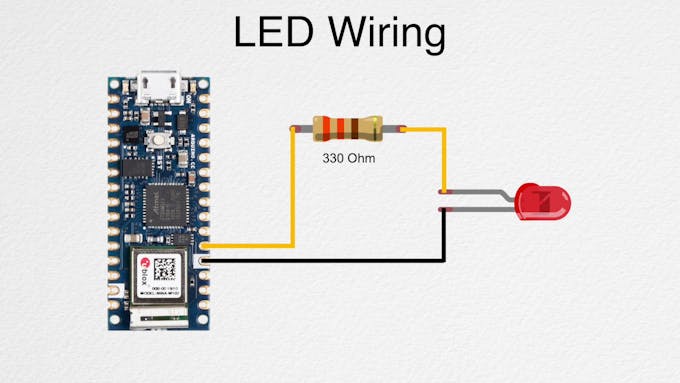 Nano 33 IoT Board Wiring