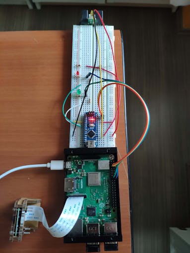 WhatsApp Surveillance Video Camera with IR Proximity Sensor - Arduino