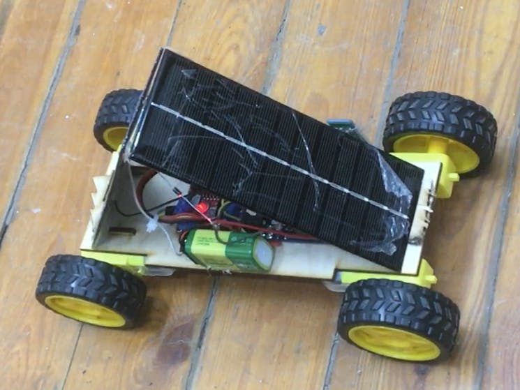 RC Robot Car With Solar Panels + Steps + Pictures