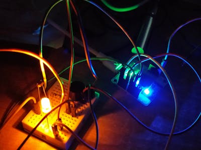 Component Testing and Light Monitoring Circuit