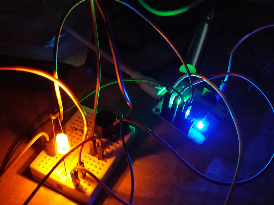 Component Testing and Light Monitoring Circuit