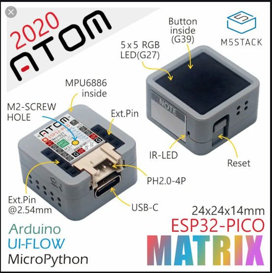 RoverC with M5Atom - Hackster.io