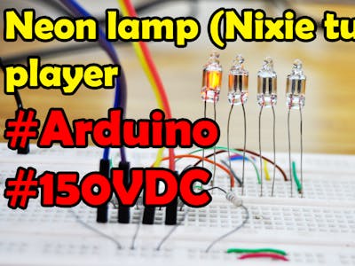 Neon Lamp Player at 150VDC
