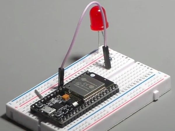 snap Rund forstene A simple ESP32 Digital Output experiment using an LED - Hackster.io