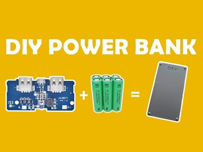 DIY PowerBank from old laptop batteries