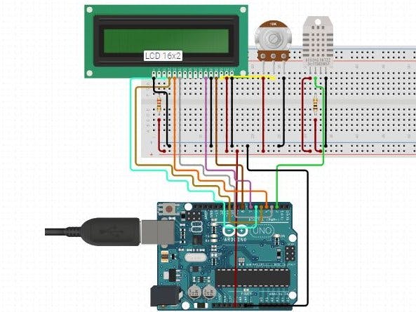 Humidity and Temperature Measurement using Arduino