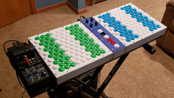 Harmonicade Is a Beautiful Arcade-Style Wicki-Hayden Synth - Hackster.io