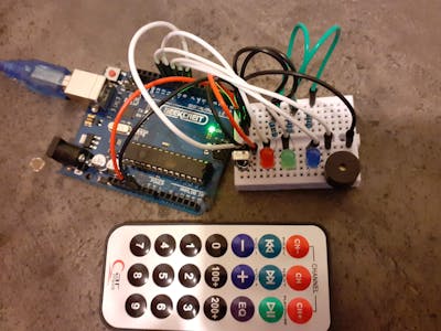 Simple IR Remote Project