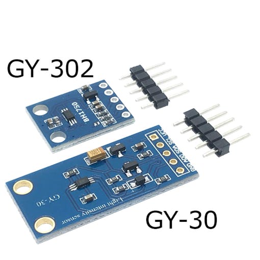 GY-30 and GY-302 have different PCB boards and pin order, otherwise they are the same