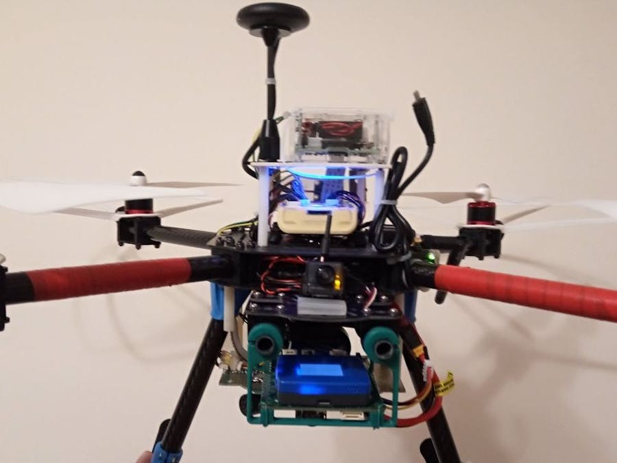 A Video Warning HoverGames Drone to Fight with the Fire